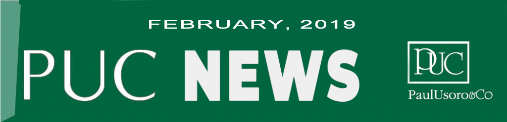 PUC NEWS, FEBRUARY