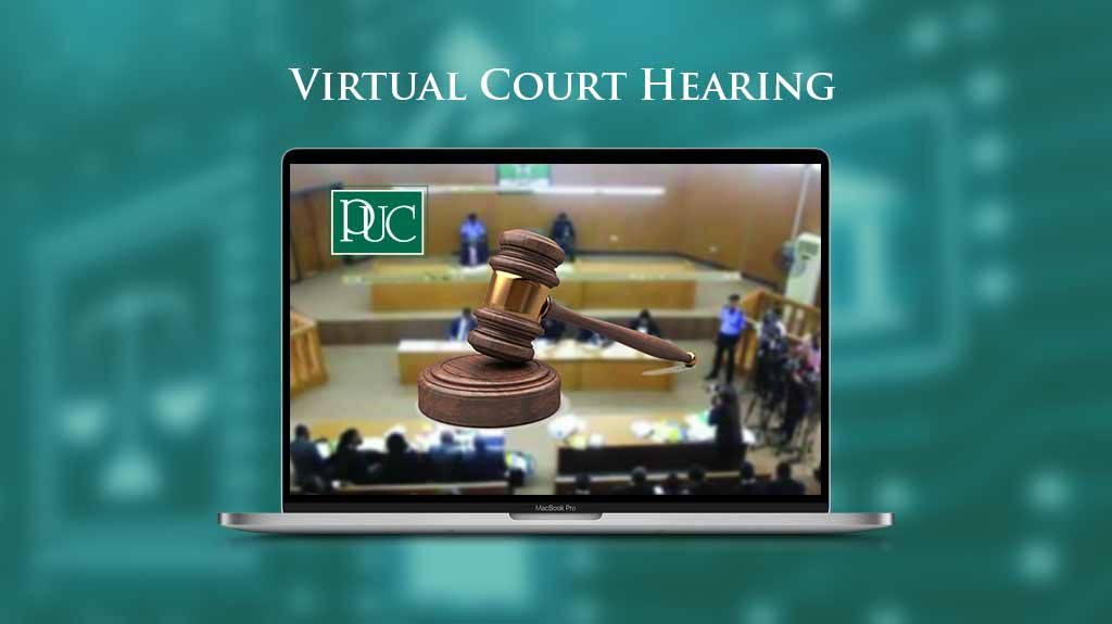Virtual Court Hearing PUC Virtual Court Hearing